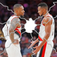 Dame Lillard (l.) and CJ McCollum